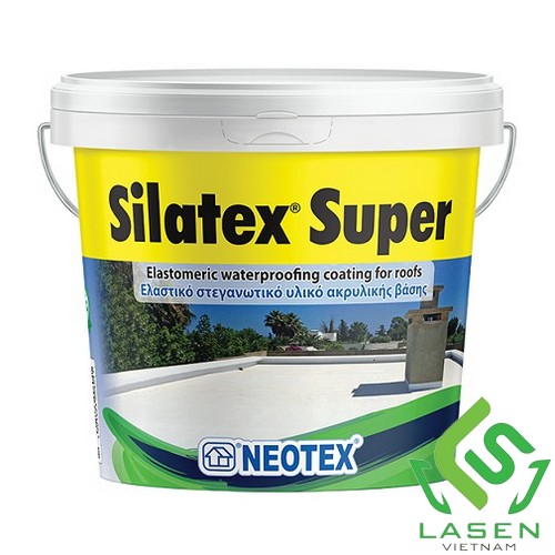 Silatex Super chong tham cho tuong goc Acrylic 1