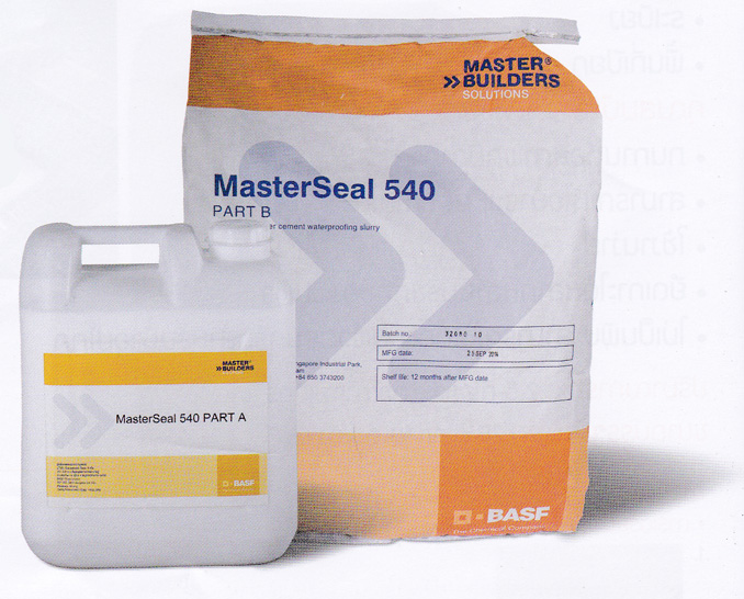 Giới thiệu về Masterseal 540